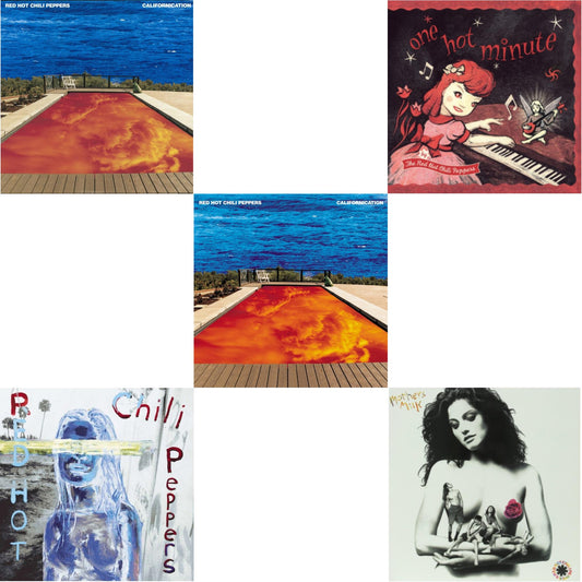 Californication (2LP/180G) & By The Way & Californication (2LP/Red & Blue Vinyl) & One Hot Minute & Mother's Milk