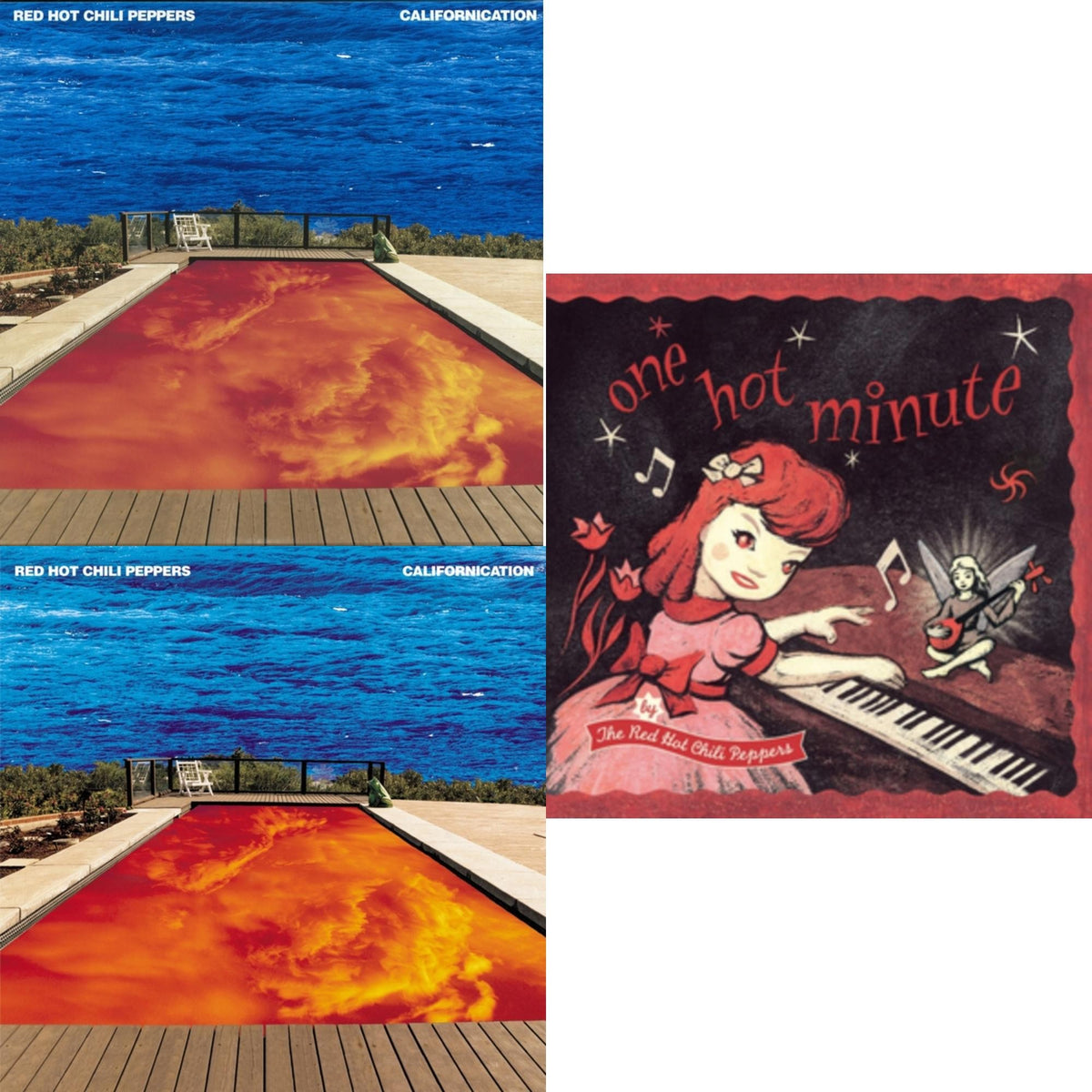 Californication (2LP/180G) & Californication (2LP/Red & Blue Vinyl) & One Hot Minute