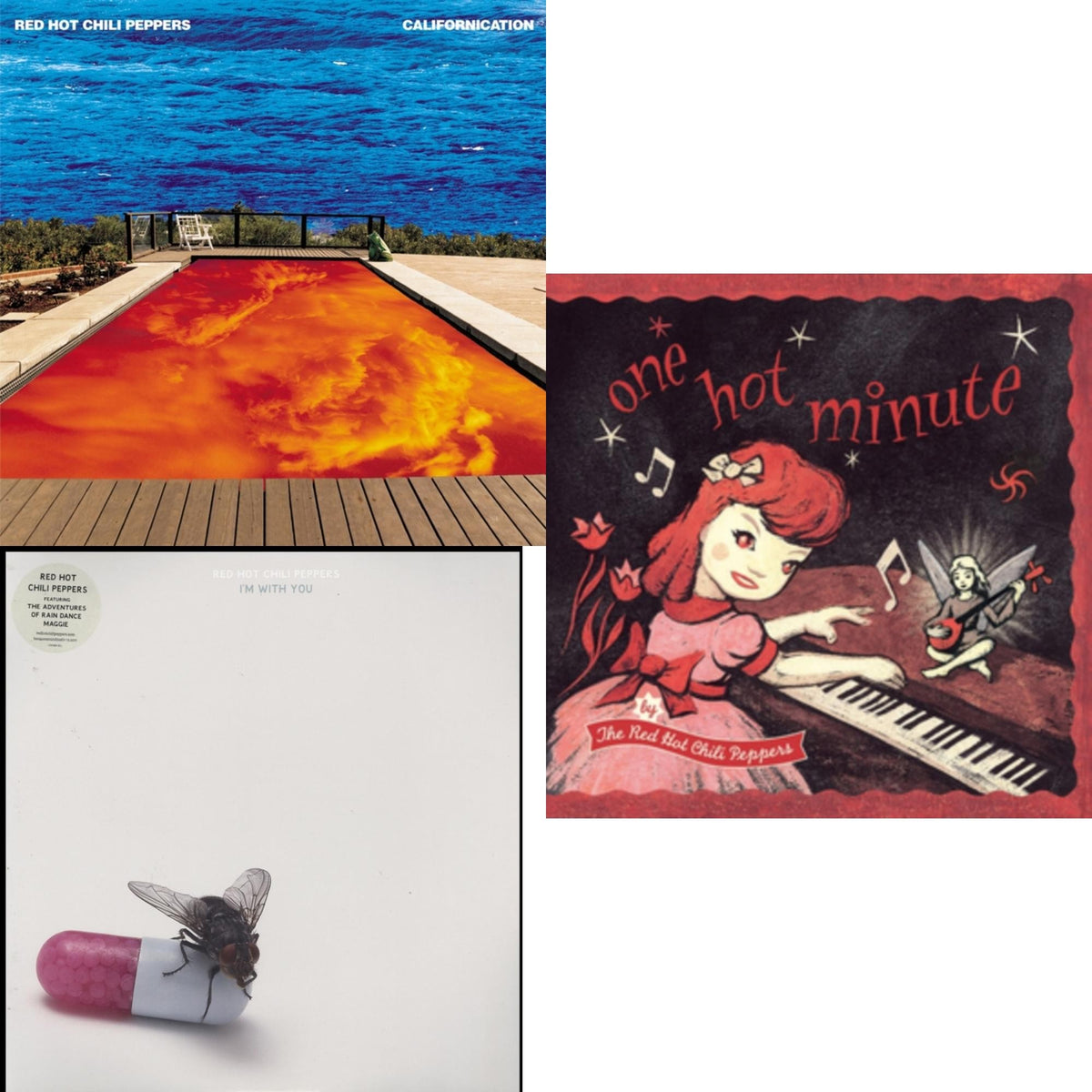 Californication (2LP/Red & Blue Vinyl) & I'm With You & One Hot Minute
