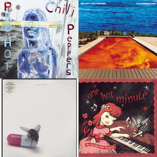 By The Way & Californication (2LP/Red & Blue Vinyl) & I'm With You & One Hot Minute