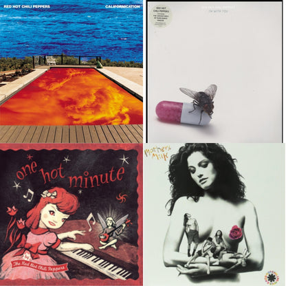 Californication (2LP/Red & Blue Vinyl) & I'm With You & One Hot Minute & Mother's Milk