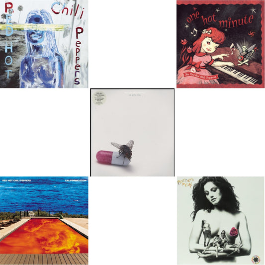By The Way & Californication (2LP/Red & Blue Vinyl) & I'm With You & One Hot Minute & Mother's Milk