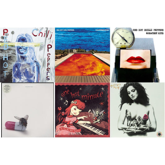By The Way & Californication (2LP/Red & Blue Vinyl) & Greatest Hits (X) & I'm With You & One Hot Minute & Mother's Milk