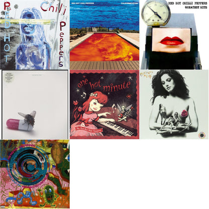 By The Way & Californication (2LP/Red & Blue Vinyl) & Greatest Hits (X) & I'm With You & One Hot Minute & Mother's Milk & Uplift Mofo Party Plan