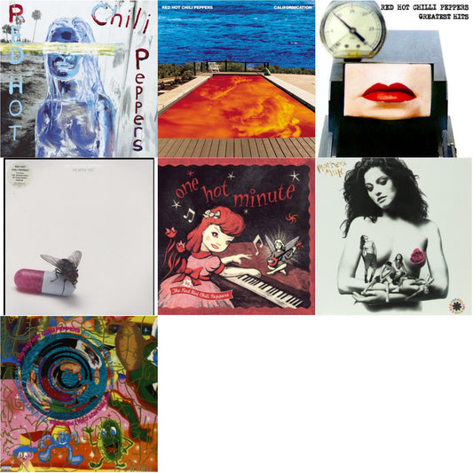 By The Way & Californication (2LP/Red & Blue Vinyl) & Greatest Hits (X) & I'm With You & One Hot Minute & Mother's Milk & Uplift Mofo Party Plan