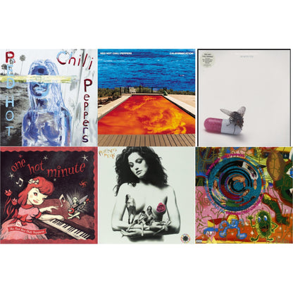 By The Way & Californication (2LP/Red & Blue Vinyl) & I'm With You & One Hot Minute & Mother's Milk & Uplift Mofo Party Plan