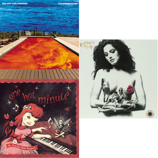 Californication (2LP/Red & Blue Vinyl) & One Hot Minute & Mother's Milk