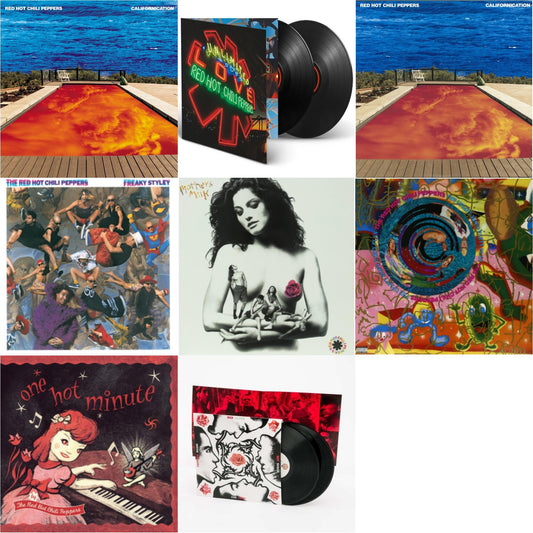Californication (2LP/180G) & Californication (2LP/Red & Blue Vinyl) & Unlimited Love (Deluxe/2LP) & One Hot Minute & Blood Sugar Sex Magik & Freaky Styley & Mother's Milk & Uplift Mofo Party Plan