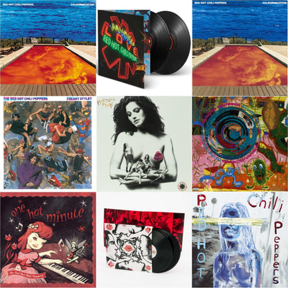 Californication (2LP/180G) & By The Way & Californication (2LP/Red & Blue Vinyl) & Unlimited Love (Deluxe/2LP) & One Hot Minute & Blood Sugar Sex Magik & Freaky Styley & Mother's Milk & Uplift Mofo Party Plan