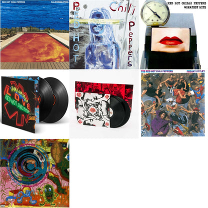 Californication (2LP/180G) & By The Way & Greatest Hits (X) & Unlimited Love (Deluxe/2LP) & Blood Sugar Sex Magik & Freaky Styley & Uplift Mofo Party Plan