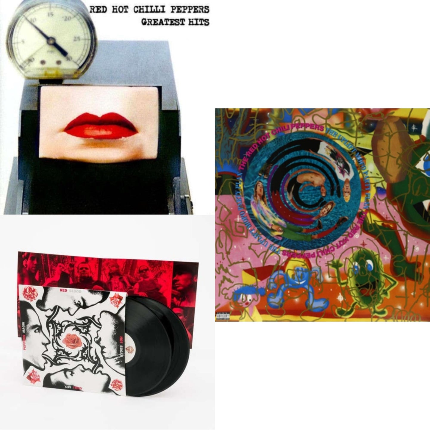 Greatest Hits (X) & Blood Sugar Sex Magik & Uplift Mofo Party Plan