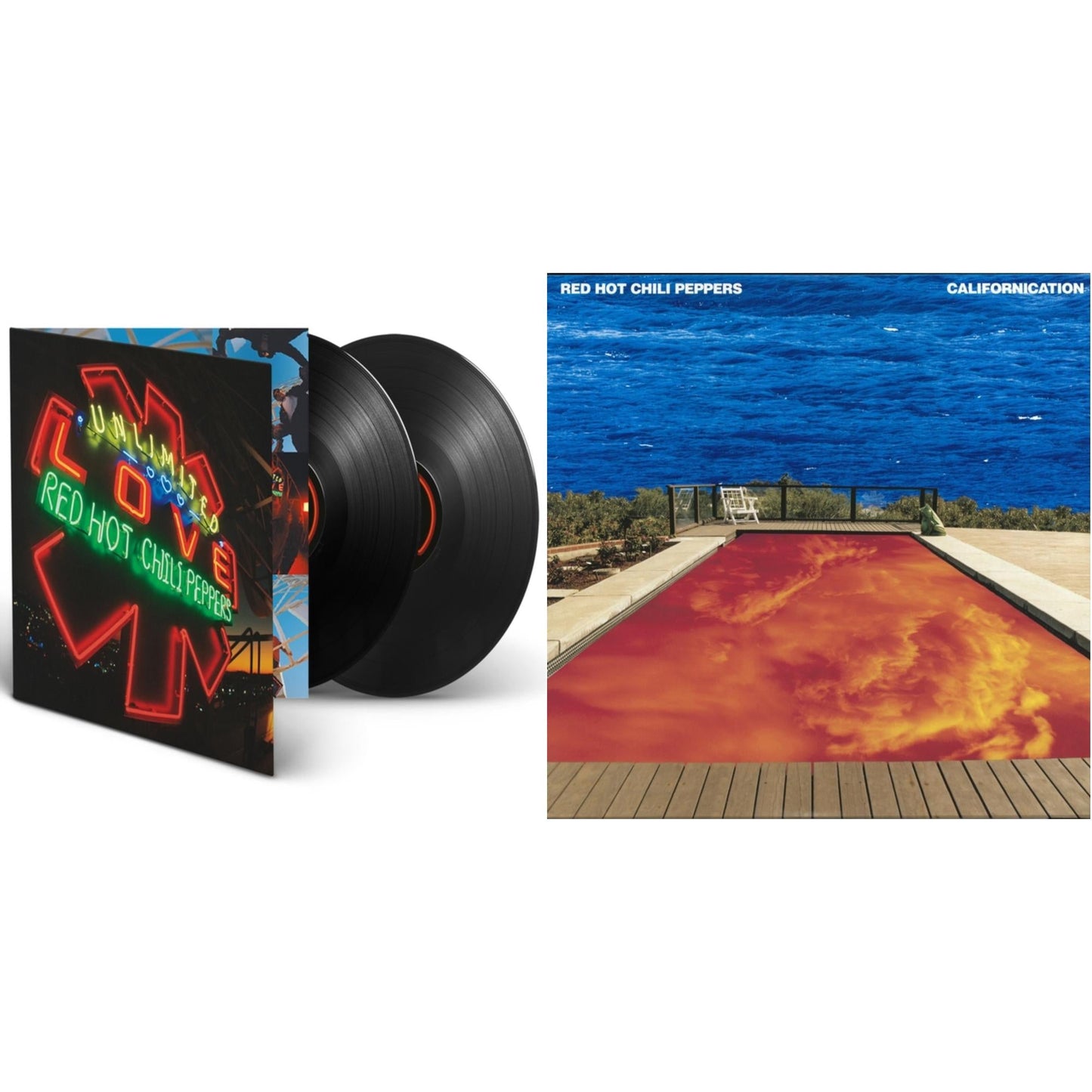 This is a 2 LP Vinyl SKU bundle.
1.This LP Vinyl is brand new.Format: LP VinylMusic Style: Alternative RockThis item's title is: Californication (2LP/180G)Artist: Red Hot Chili PeppersLabel: WARNER BROS.Barcode: 093624738619Release Date: 7/29/2014
2.This LP Vinyl is brand new.