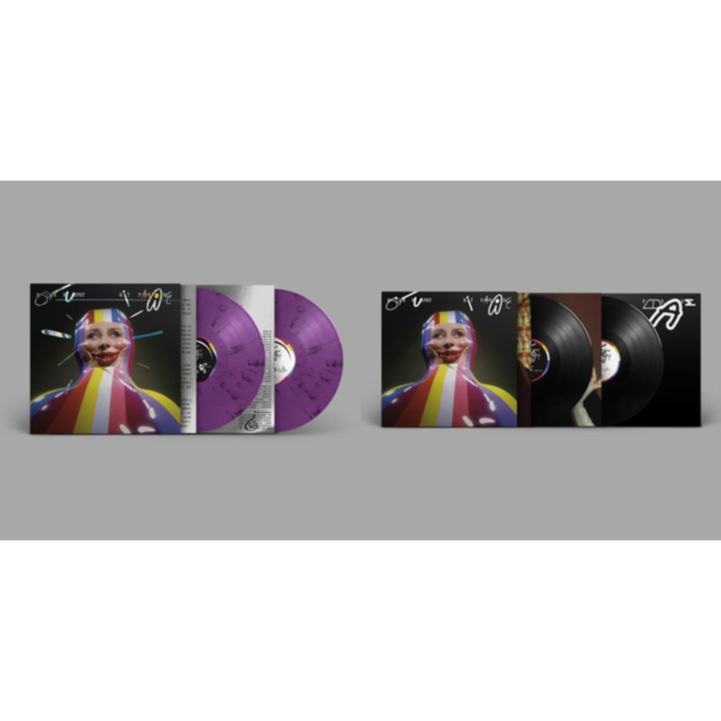 This is a 2 LP Vinyl SKU bundle.
1.This LP Vinyl is brand new.Format: LP VinylMusic Style: BalearicThis item's title is: Hit Parade (Deluxe Edition/Purple Marble Vinyl/2LP)Artist: Roisin MurphyLabel: NINJA TUNEBarcode: 5054429175035Release Date: 9/8/2023
2.This LP Vinyl is brand new.