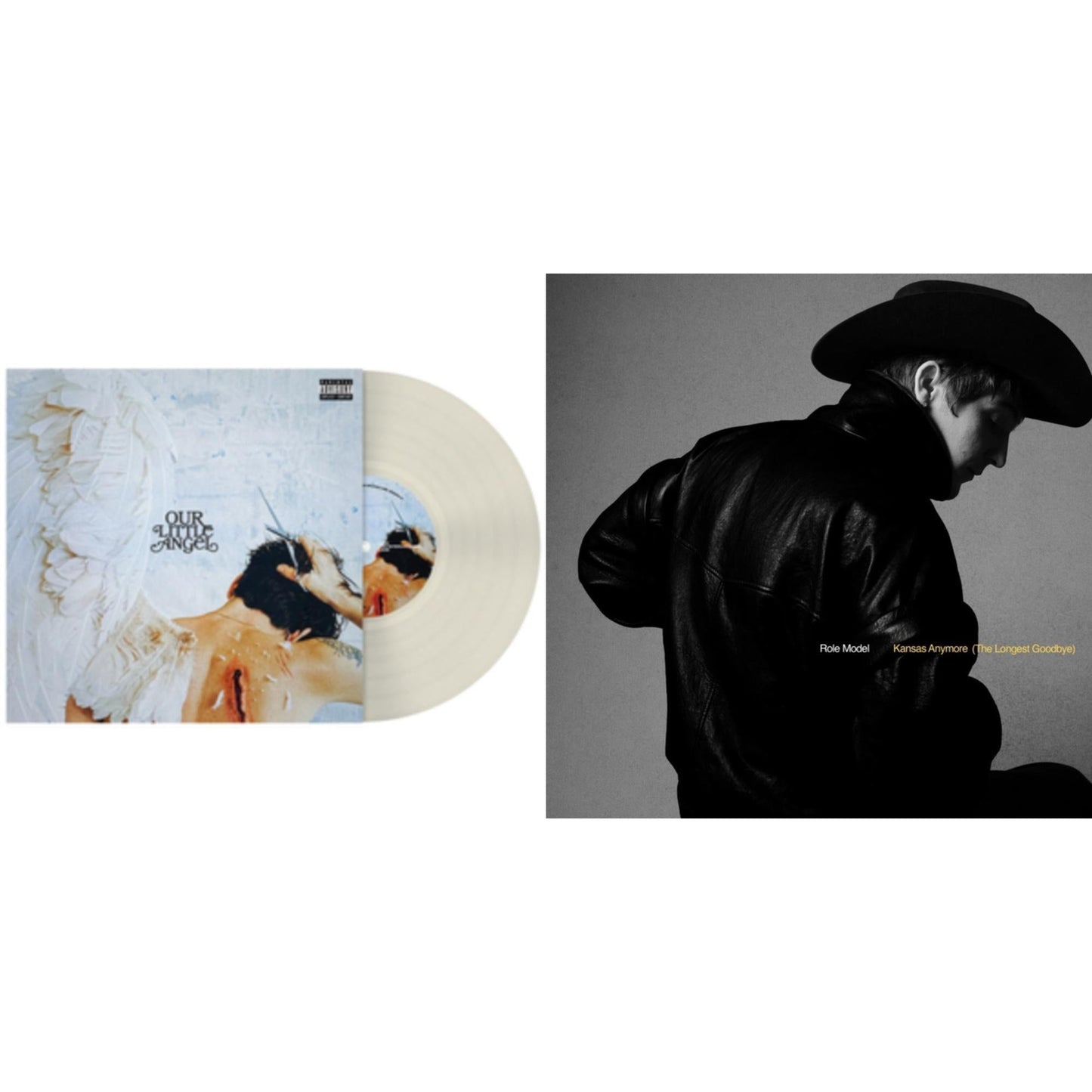 Our Little Angel - Ep (X) (Milky White LP Vinyl) & Kansas Anymore (X) (The Longest Goodbye) (Canary Yellow Vinyl/2LP)