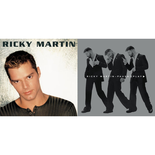 Ricky Martin (2LP) & Pausa & Play (White & Grey LP Vinyl)