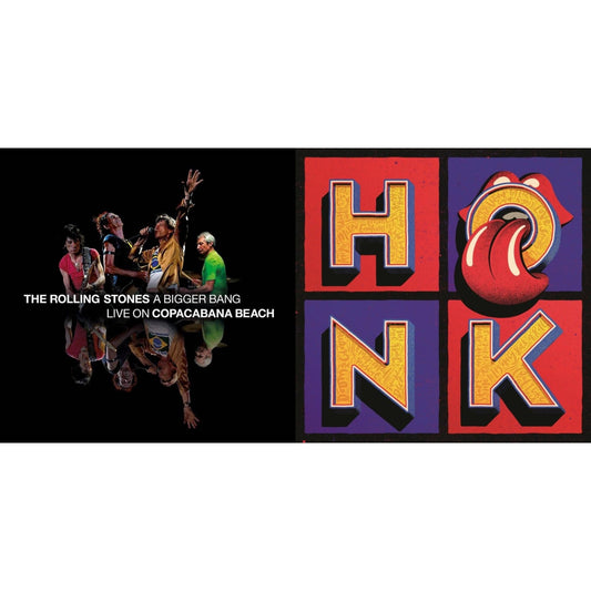 Bigger Bang Live On Copacabana Beach (Multi Color Vinyl/3LP) & Honk (Translucent Red Vinyl/2LP)