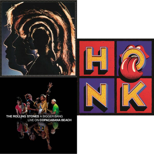 Hot Rocks 1964-1971 (2LP) & Bigger Bang Live On Copacabana Beach (Multi Color Vinyl/3LP) & Honk (Translucent Red Vinyl/2LP)