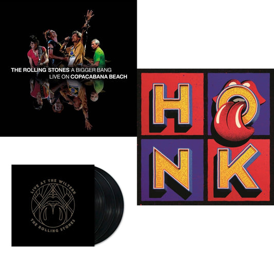 Bigger Bang Live On Copacabana Beach (Multi Color Vinyl/3LP) & Live At The Wiltern (3LP) & Honk (Translucent Red Vinyl/2LP)