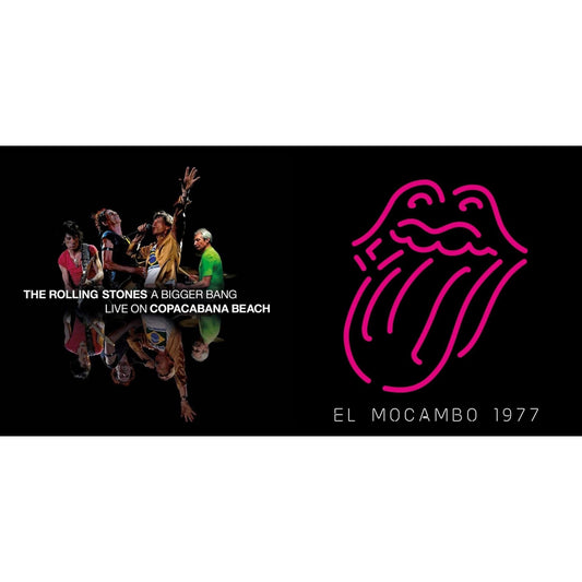Bigger Bang Live On Copacabana Beach (Multi Color Vinyl/3LP) & Live At The El Mocambo (4LP)