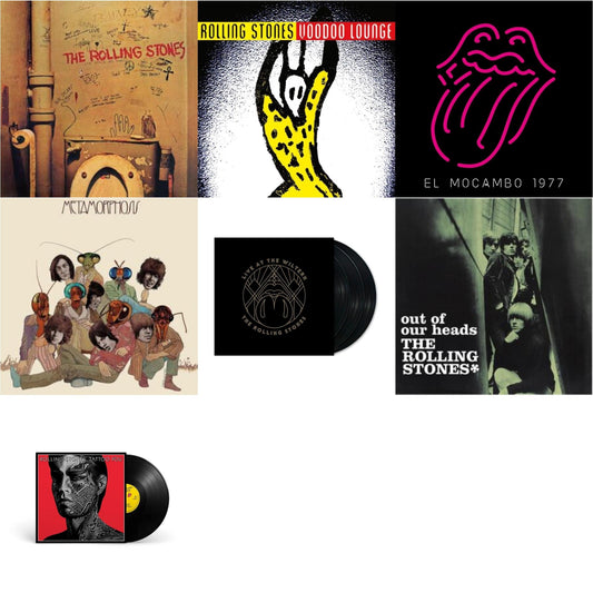 Beggars Banquet & Out Of Our Heads (Uk) & Metamorphosis & Tattoo You (2021 Remaster) & Live At The El Mocambo (4LP) & Live At The Wiltern (3LP) & Voodoo Lounge (30Th Anniversary) (Red/Yellow Vinyl/2LP)