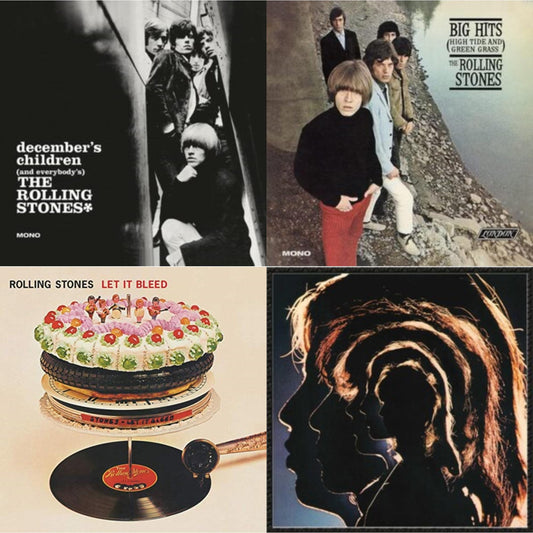 December's Children (& Everybody's) & Big Hits (High Tide Green Grass LP Vinyl) & Let It Bleed (50Th Anniversary Edition) & Hot Rocks 1964-1971 (2LP)