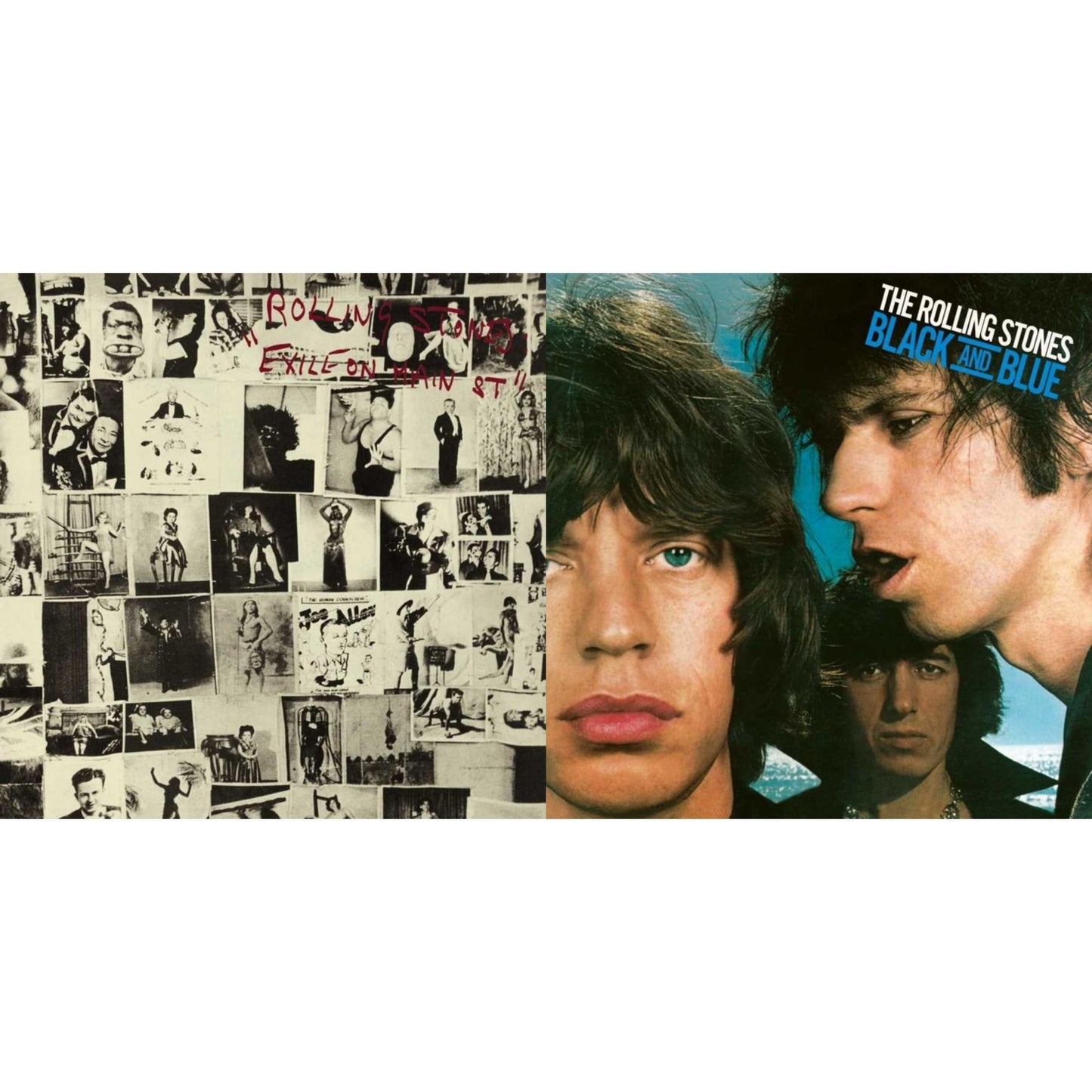Exile On Main Street (2LP) & Black & Blue
