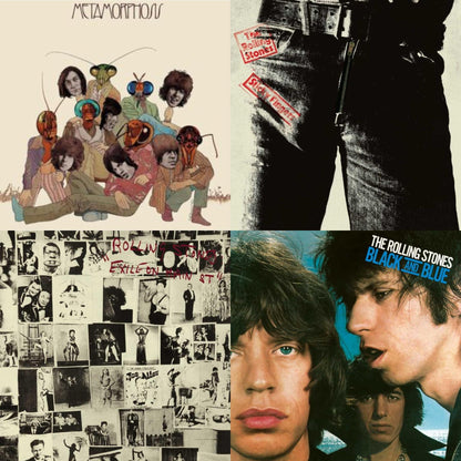 Metamorphosis & Sticky Fingers & Exile On Main Street (2LP) & Black & Blue
