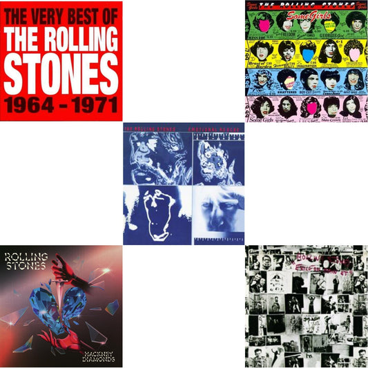 Very Best Of The Rolling Stones 1964 -1971 & Hackney Diamonds (Live Edition) (2CD) & Emotional Rescue & Some Girls & Exile On Main Street