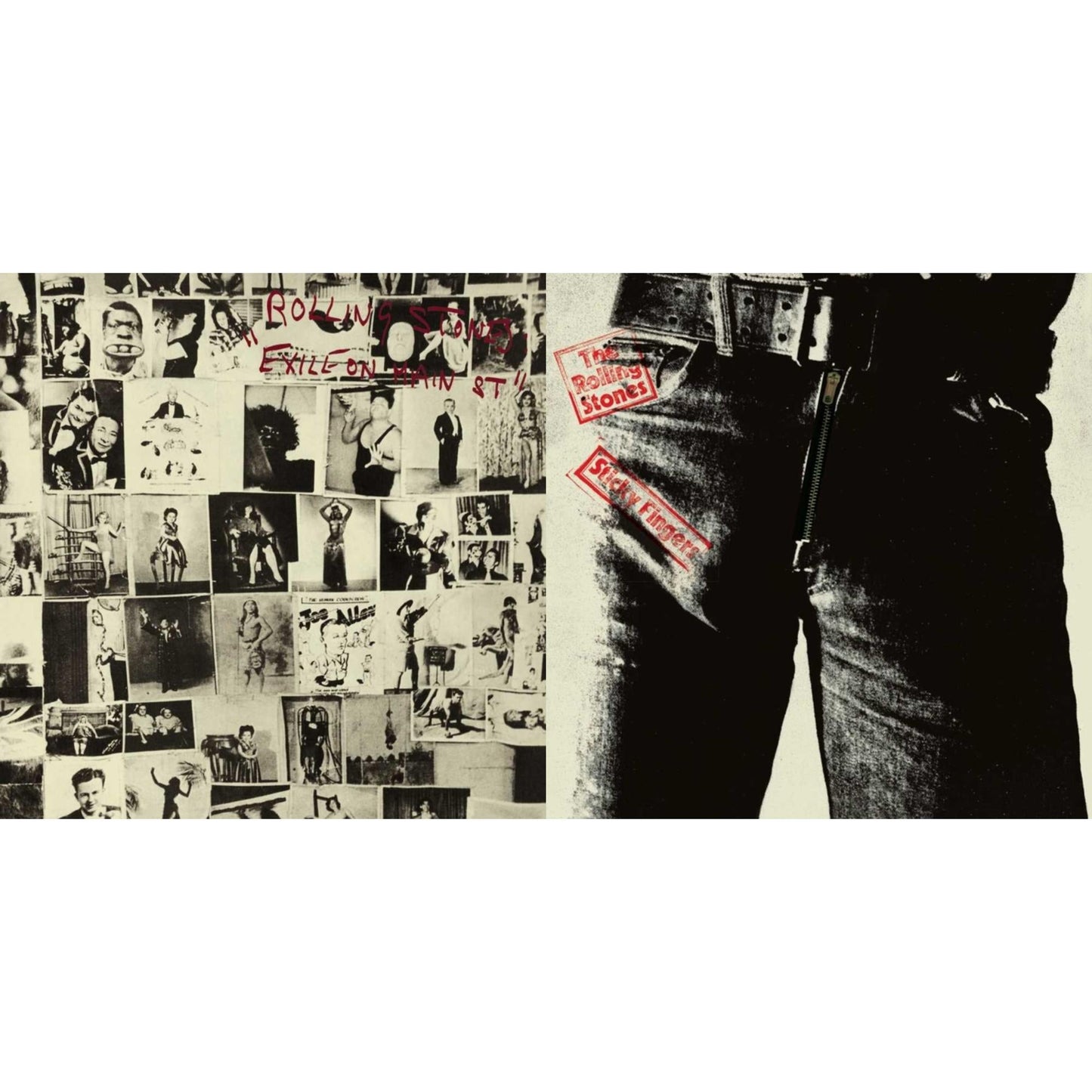 Sticky Fingers & Exile On Main Street (2LP)