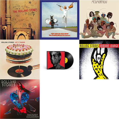 Beggars Banquet & Get Yer Ya-Ya’S Out! (180G) & Metamorphosis & Let It Bleed (50Th Anniversary Edition) & Tattoo You (2021 Remaster) & Voodoo Lounge (30Th Anniversary) (Red/Yellow Vinyl/2LP)