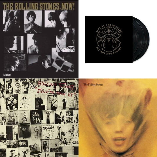 Rolling Stones, Now! & Live At The Wiltern (3LP) & Exile On Main Street (2LP) & Goats Head Soup (2LP 2020 Deluxe Edition)