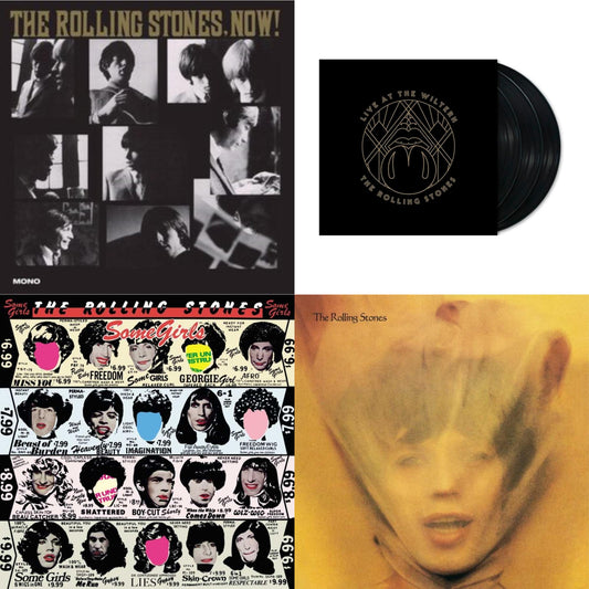 Rolling Stones, Now! & Live At The Wiltern (3LP) & Some Girls & Goats Head Soup (2LP 2020 Deluxe Edition)