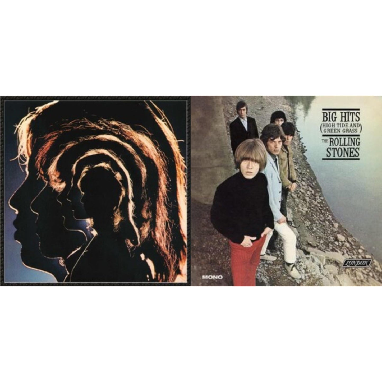 Big Hits (High Tide Green Grass LP Vinyl) & Hot Rocks 1964-1971 (2LP)