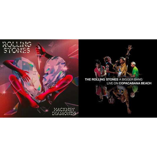 Rolling Stones - Bigger Bang Live On Copacabana Beach (Multi Color Vinyl/3LP) & Hackney Diamonds