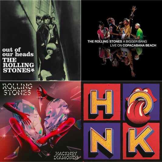 Out Of Our Heads (Uk) & Bigger Bang Live On Copacabana Beach (Multi Color Vinyl/3LP) & Hackney Diamonds & Honk (Translucent Red Vinyl/2LP)