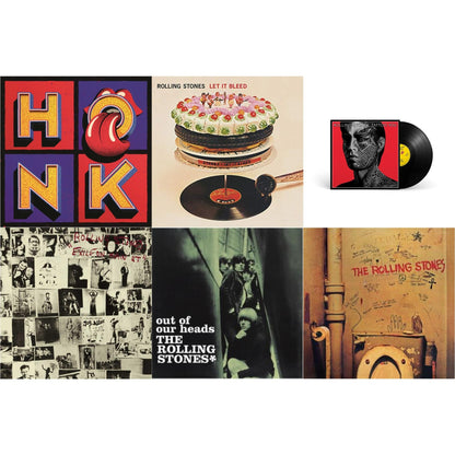 Beggars Banquet & Out Of Our Heads (Uk) & Let It Bleed (50Th Anniversary Edition) & Tattoo You (2021 Remaster) & Exile On Main Street (2LP) & Honk (Translucent Red Vinyl/2LP)