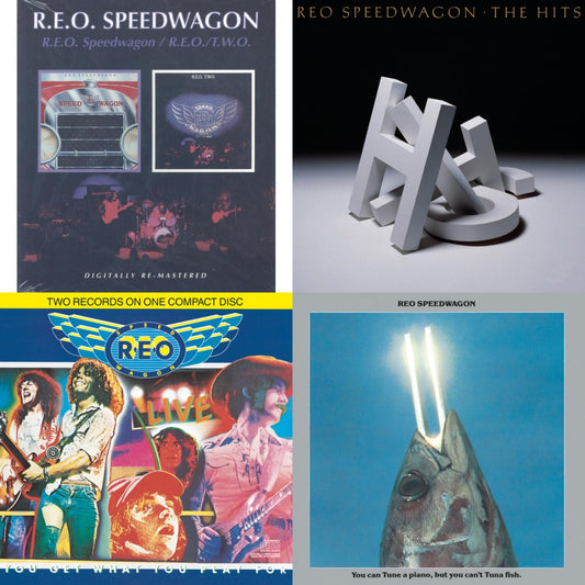 Reo Speedwagon / Reo 2 (Remastered) & Hits & Live: You Get What You Play For & You Can Tune A Piano But You Can't Tuna Fish