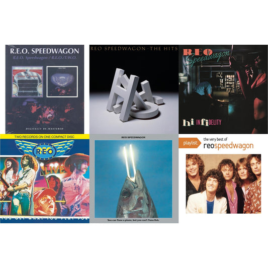 Reo Speedwagon / Reo 2 (Remastered) & Hits & Hi Infidelity & Live: You Get What You Play For & You Can Tune A Piano But You Can't Tuna Fish & Playlist: Very Best Of Reo Speedwagon