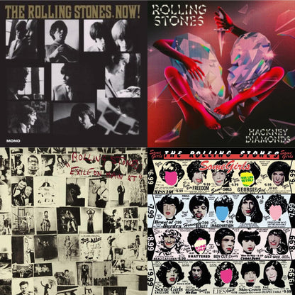 Rolling Stones, Now! & Hackney Diamonds & Exile On Main Street (2LP) & Some Girls