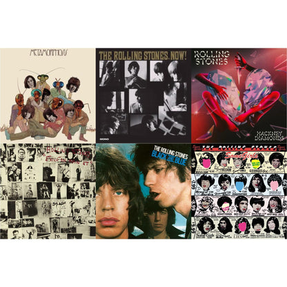 Metamorphosis & Rolling Stones, Now! & Hackney Diamonds & Exile On Main Street (2LP) & Black & Blue & Some Girls