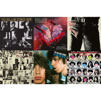 Rolling Stones, Now! & Hackney Diamonds & Sticky Fingers & Exile On Main Street (2LP) & Black & Blue & Some Girls