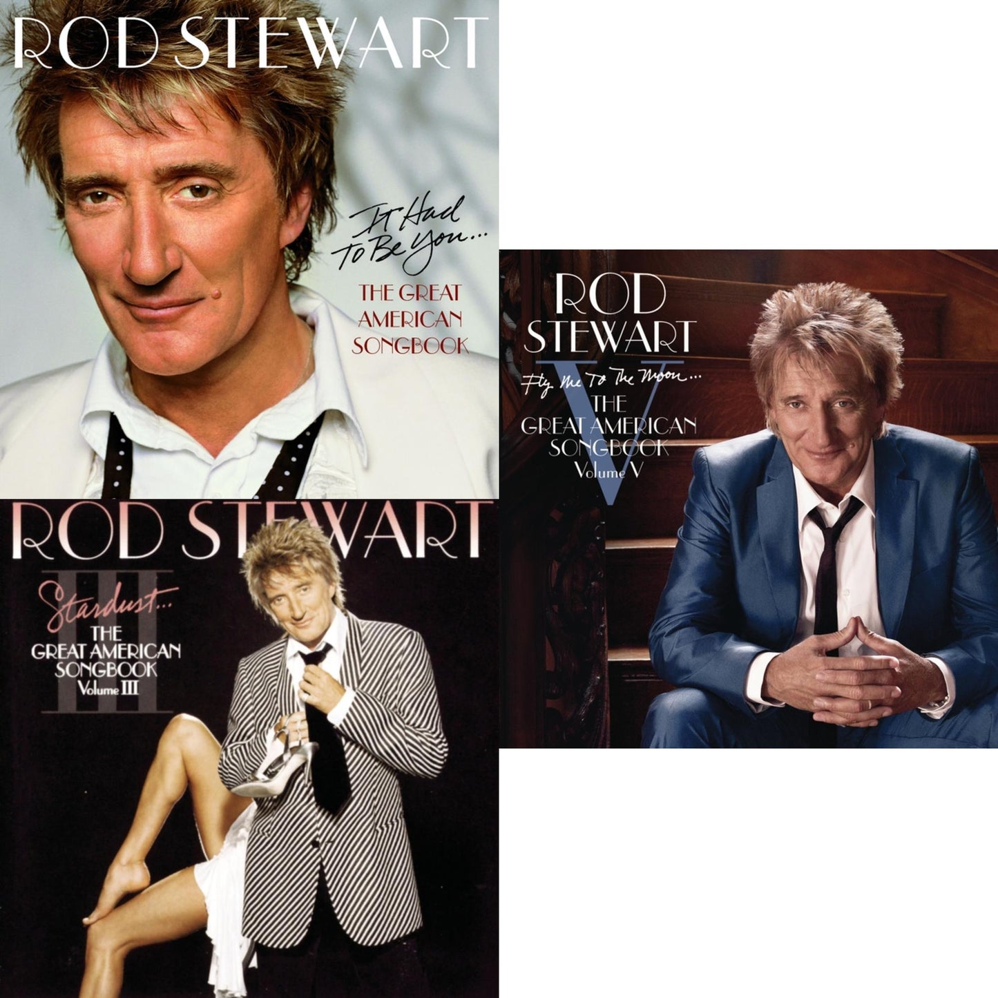 It Had To Be You: Great American Songbook & Stardust: Great American Songbook 3 & Fly Me To Moon: Great American Songbook Vol.5