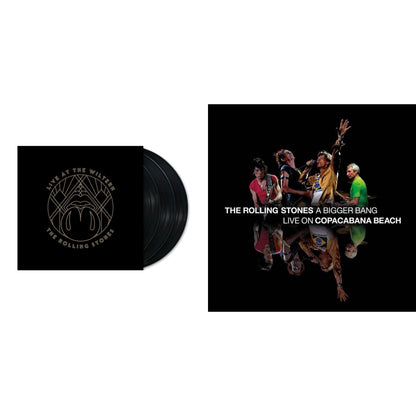 Rolling Stones - Bigger Bang Live On Copacabana Beach (Multi Color Vinyl/3LP) & Live At The Wiltern (3LP)