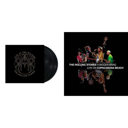 Rolling Stones - Bigger Bang Live On Copacabana Beach (Multi Color Vinyl/3LP) & Live At The Wiltern (3LP)