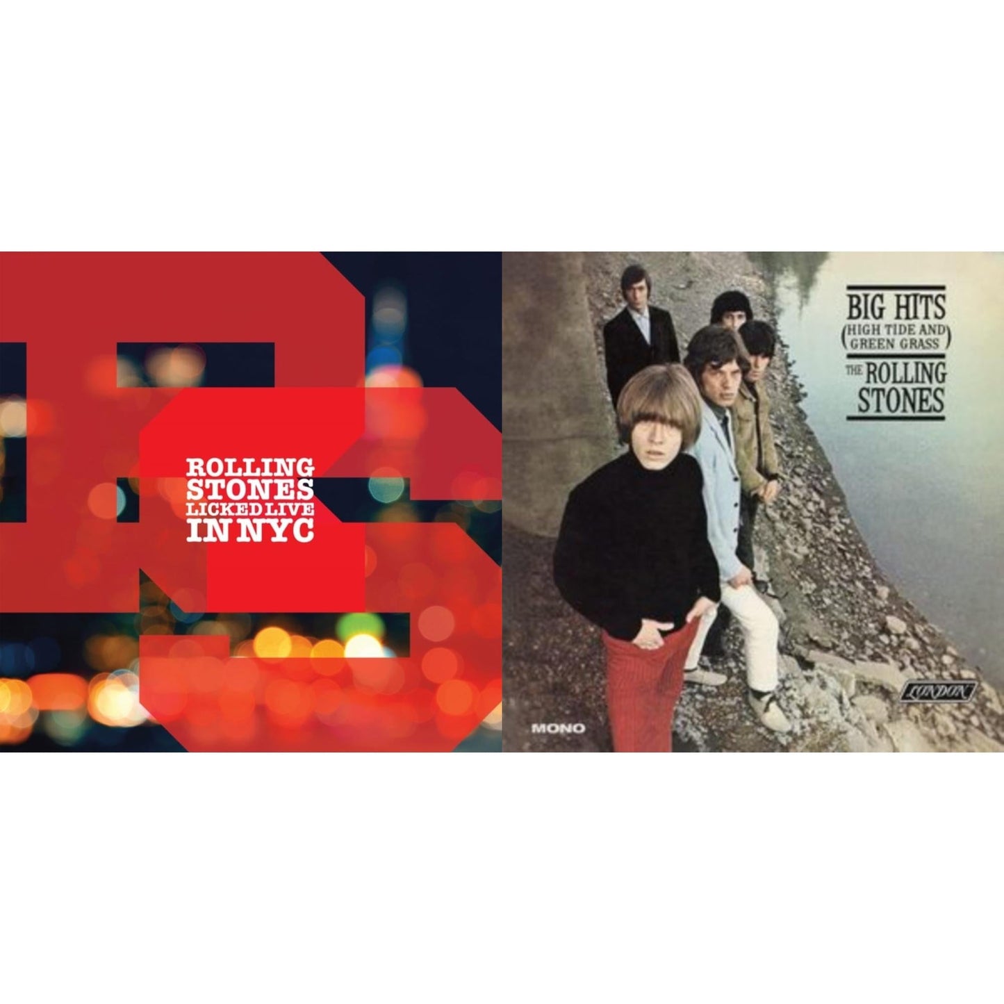 Big Hits (High Tide Green Grass LP Vinyl) & Licked Live In Nyc (White Vinyl/3LP)