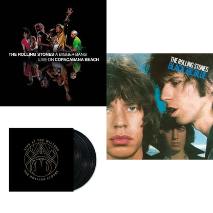 Bigger Bang Live On Copacabana Beach (Multi Color Vinyl/3LP) & Live At The Wiltern (3LP) & Black & Blue (180G)