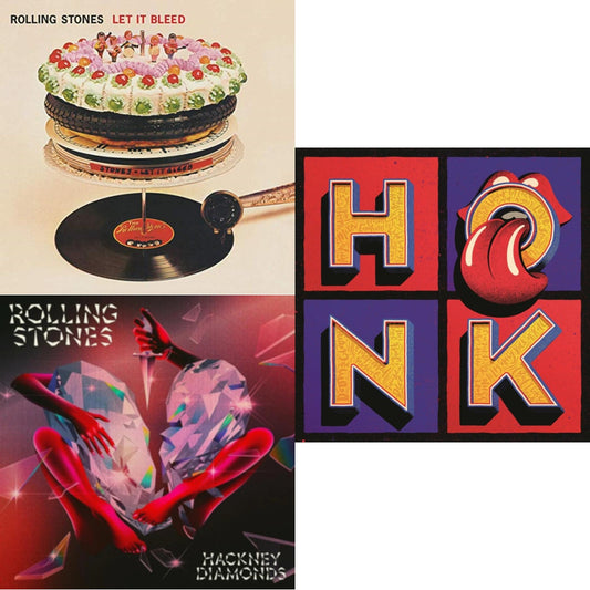 Let It Bleed (50Th Anniversary Edition) & Hackney Diamonds & Honk (Translucent Red Vinyl/2LP)