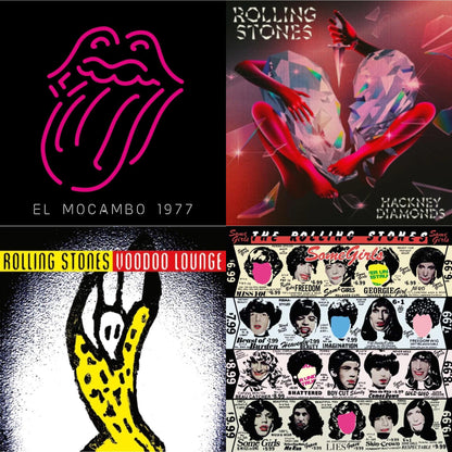 Live At The El Mocambo (4LP) & Hackney Diamonds & Voodoo Lounge (30Th Anniversary) (Red/Yellow Vinyl/2LP) & Some Girls