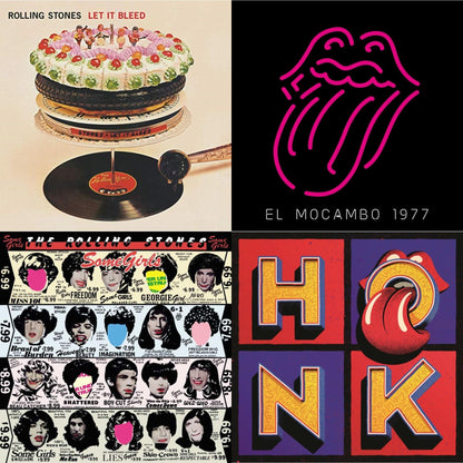 Let It Bleed (50Th Anniversary Edition) & Live At The El Mocambo (4LP) & Some Girls & Honk (Translucent Red Vinyl/2LP)
