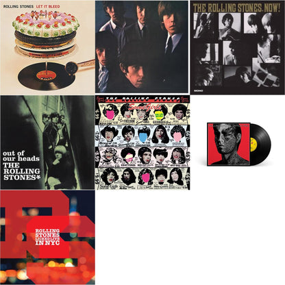 Rolling Stones No.2 (180G) & Out Of Our Heads (Uk) & Rolling Stones, Now! & Let It Bleed (50Th Anniversary Edition) & Tattoo You (2021 Remaster) & Licked Live In Nyc (White Vinyl/3LP) & Some Girls